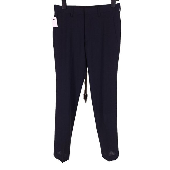 J. Crew Ludlow Slim Fit Traveler Suit Pant Size 28 S Mens Navy Italian Wool $250 - Picture 2 of 9